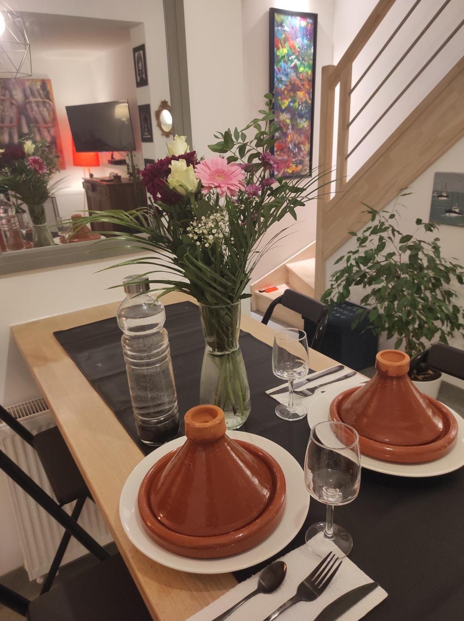 Ferienwohnung Chez Driss Crévin Exterior foto